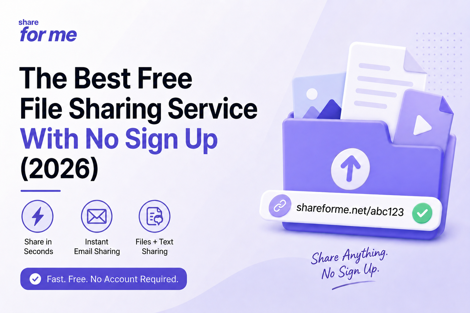The Best Free File Sharing Website With No Sign Up (2026)